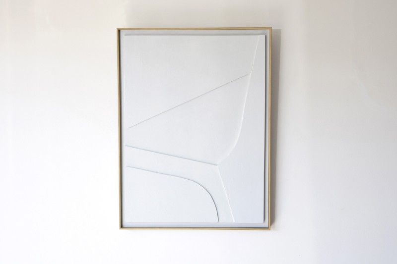 PEINTURE EN RELIEF GRIS CLAIR N.1 | VP Interiorismo