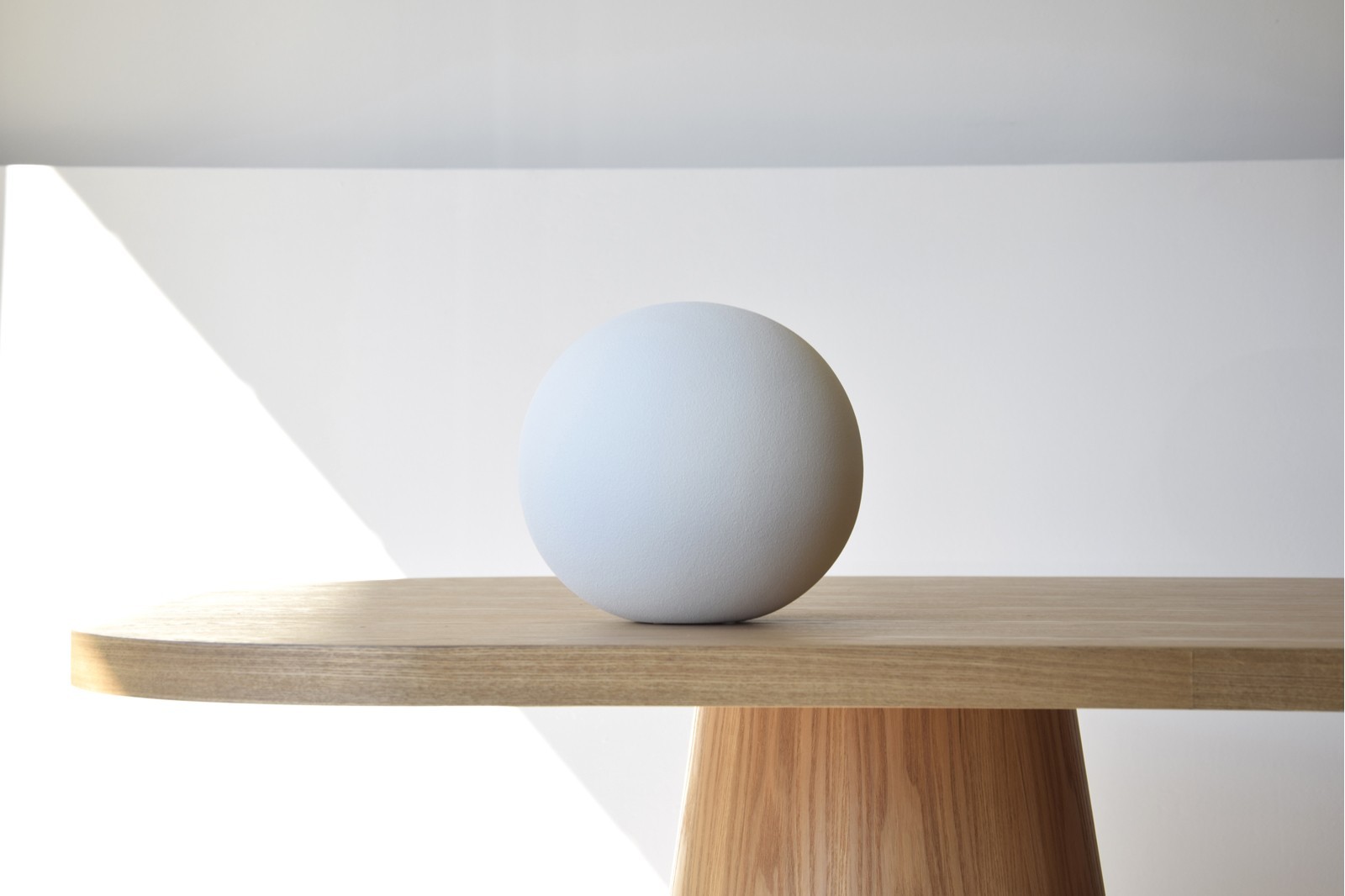 BOLA CERÁMICA BLANCO MATE TEXTURA GR.