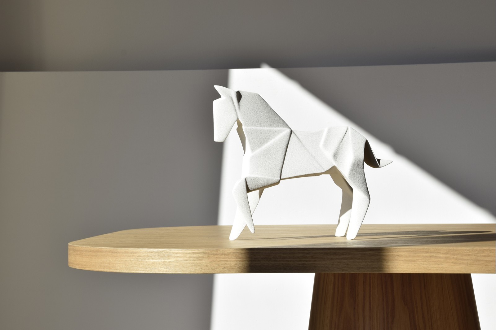 CABALLO CERAMICA BLANCO MATE TEXTURA PQ