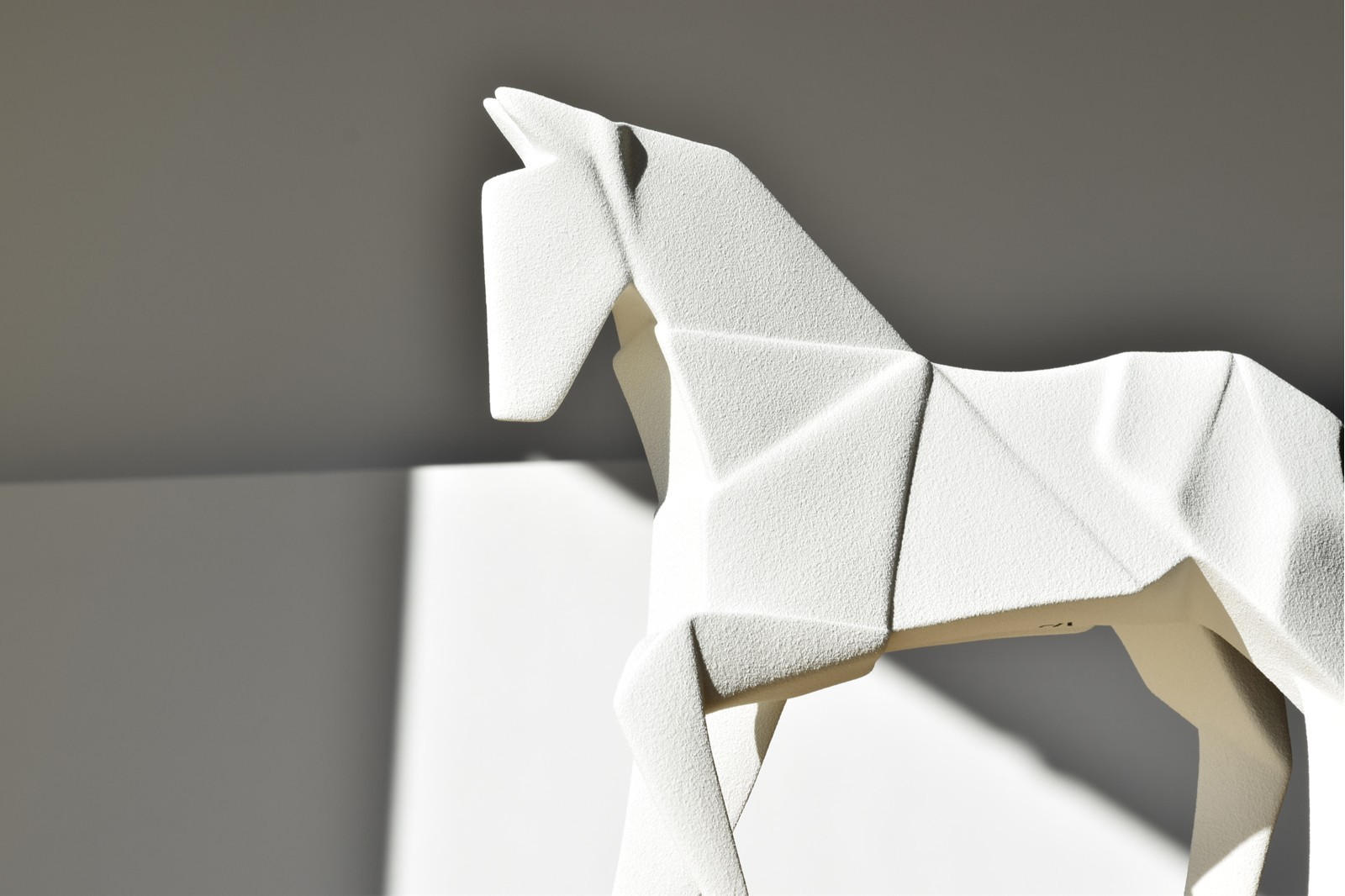 CABALLO CERAMICA BLANCO MATE TEXTURA PQ