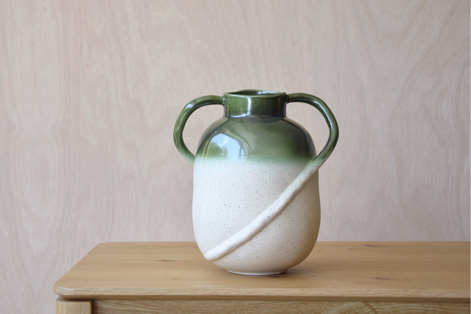 JARRON CERAMICA CASTRO. VERDE