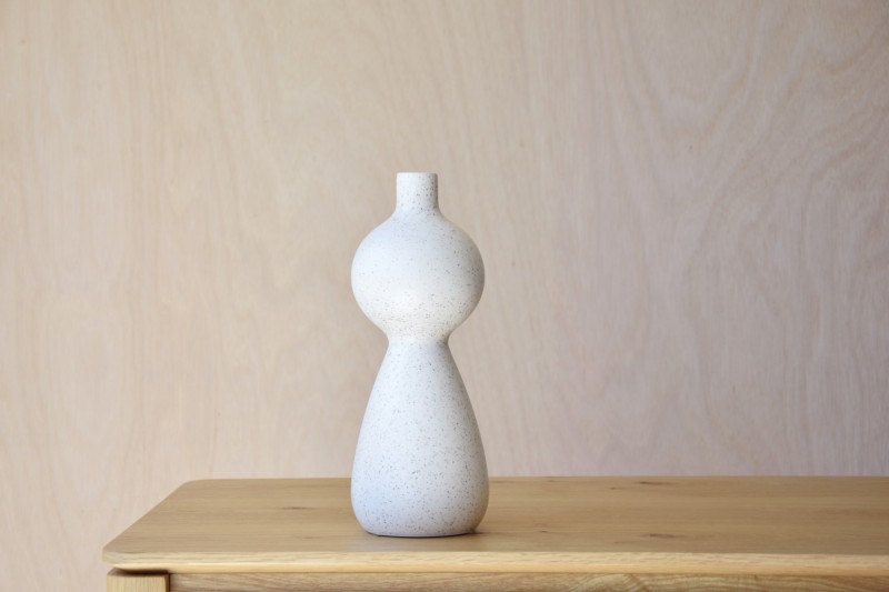 VASE CERAMIQUE. COLLECTION TERRE SPECKLE. PETIT | VP Interiorismo