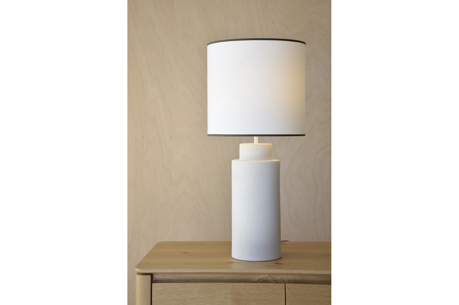 LÁMPARA MESA CERÁMICA MID C/ PANTALLA