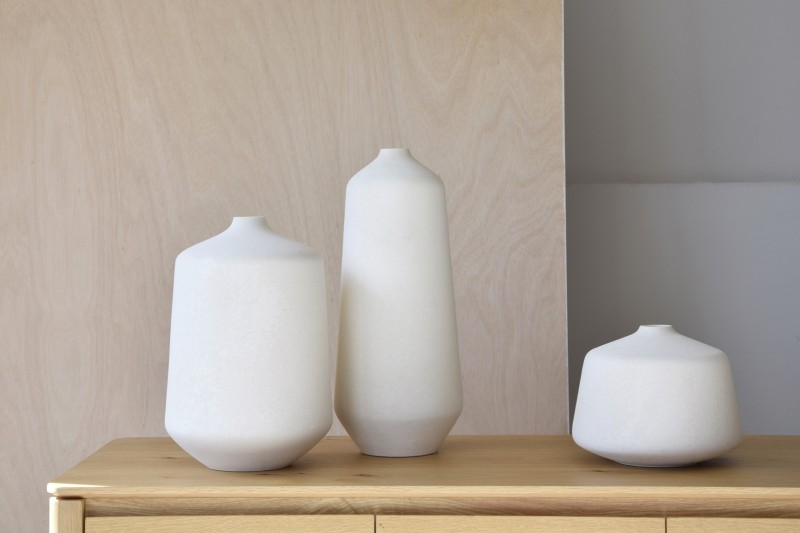 CIES COLLECTION: CERAMIC VASES. TEXTURED | VP Interiorismo