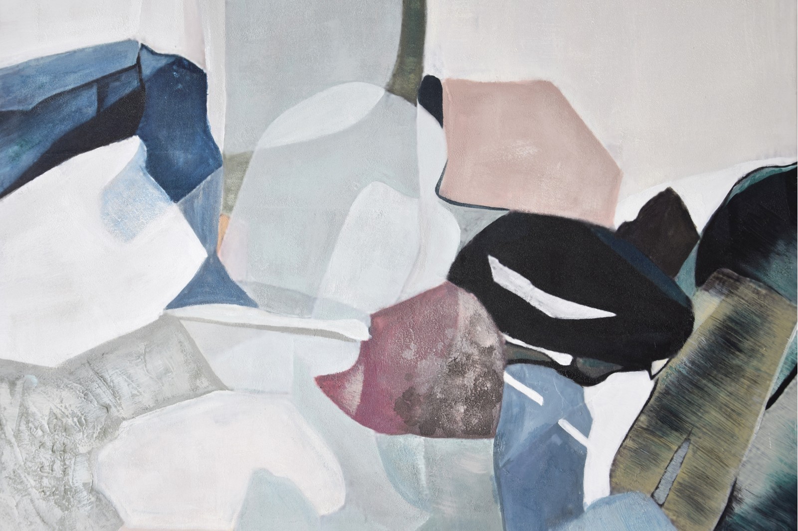 CUADRO ABSTRACTO ALEGRA N2. CON MARCO