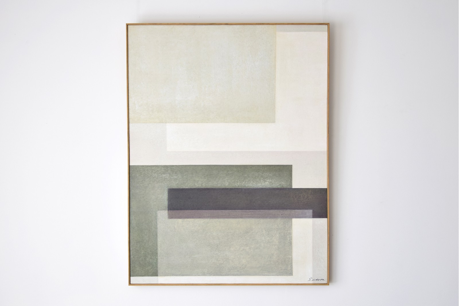 CUADRO SUPERPOSICION EN VERDE N2.MARCO