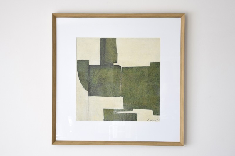 PERSPECTIVE PAINTING N2. WITH GLASS AND FRAME | VP Interiorismo