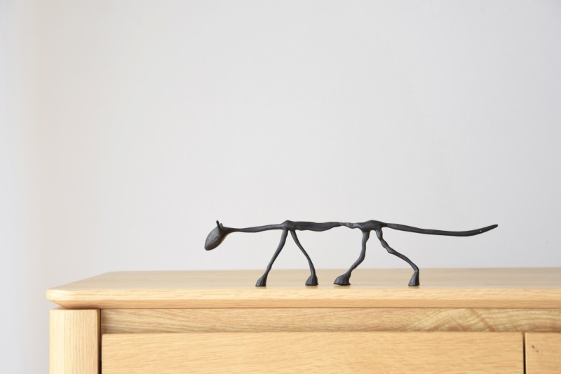 SCULPTURE DOG. METAL | VP Interiorismo