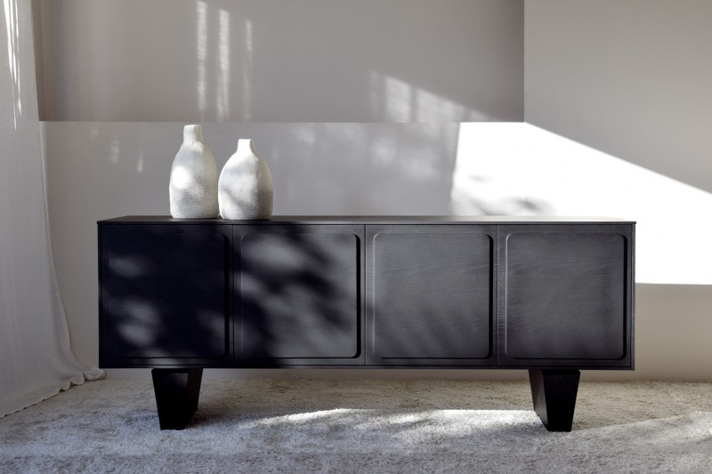 BUFFET RIO. CHENE TEINTE NOIR | VP Interiorismo