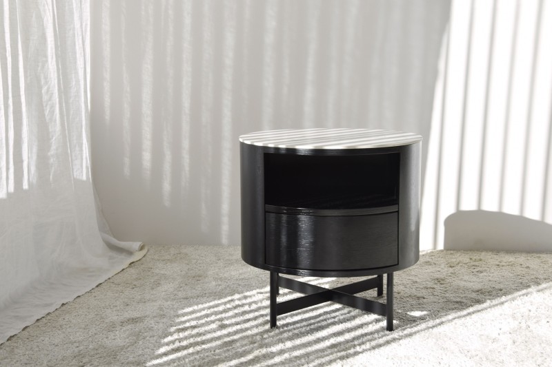 TABLE D-APPOINT N55.NOIR ET BLANC | VP Interiorismo