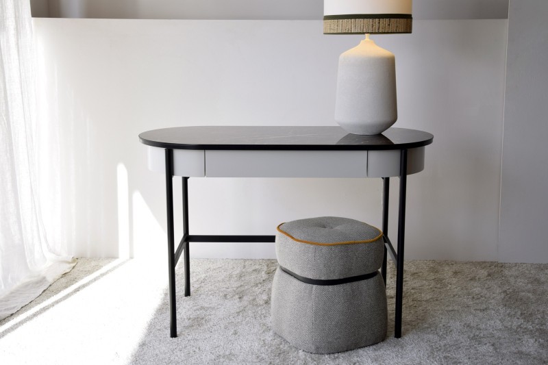 DESK N.26.CERAMIC MARBLE.GRAY | VP Interiorismo
