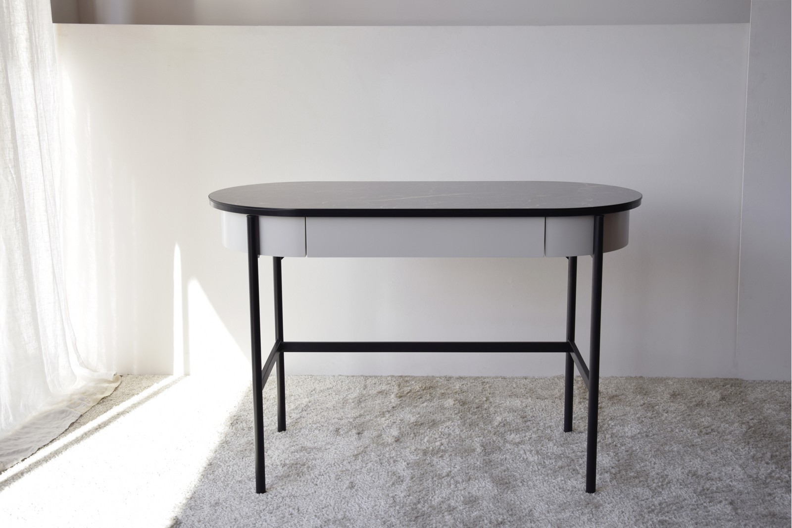 ESCRITORIO N.26.MÁRMOL CERÁMICO.GRIS