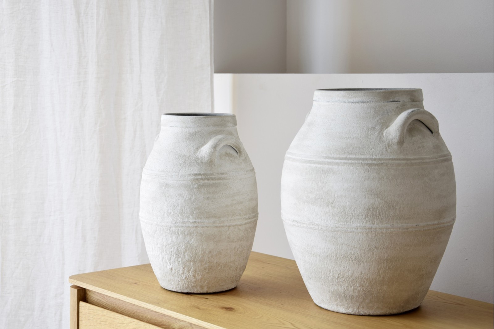 COLECCIÓN ATRIA: ÁNFORAS CERÁMICA RÚSTICA