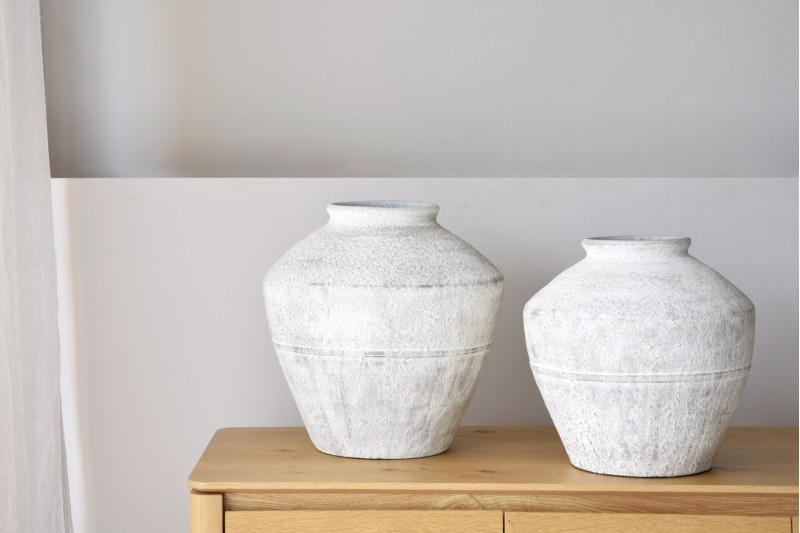 COLLECTION MAIA : VASES RUSTIQUES EN CÉRAMIQUE | VP Interiorismo