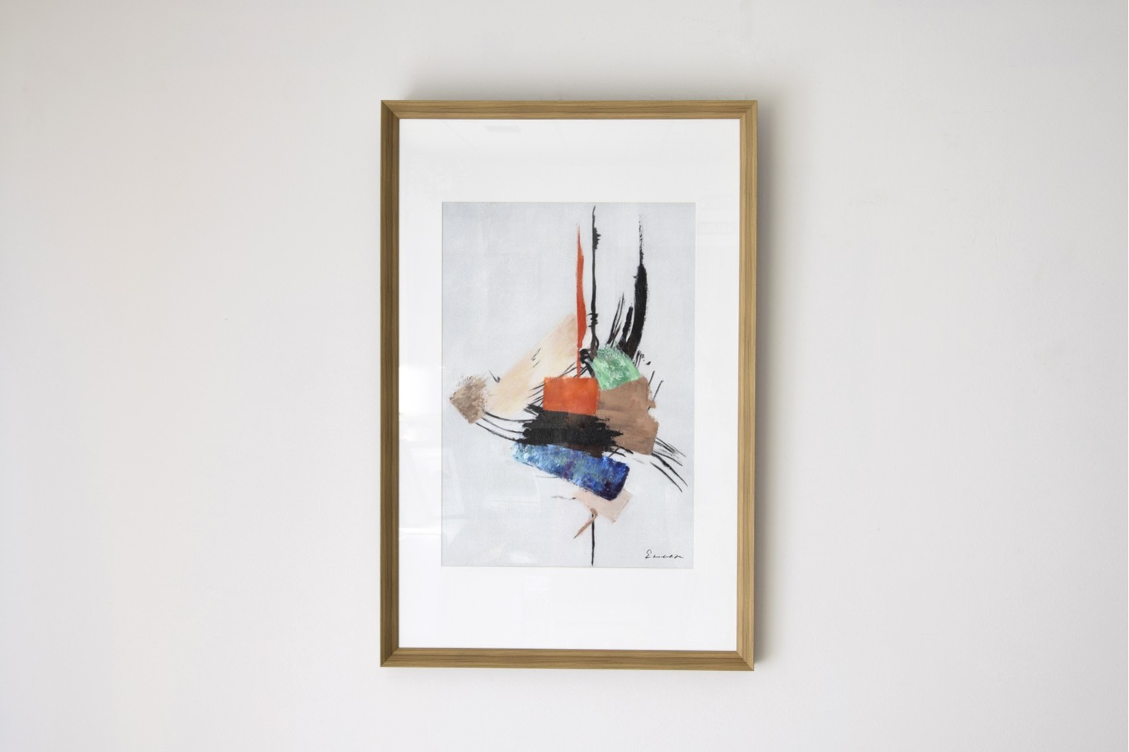 CUADRO ABSTRACTO TRAZOS N.9