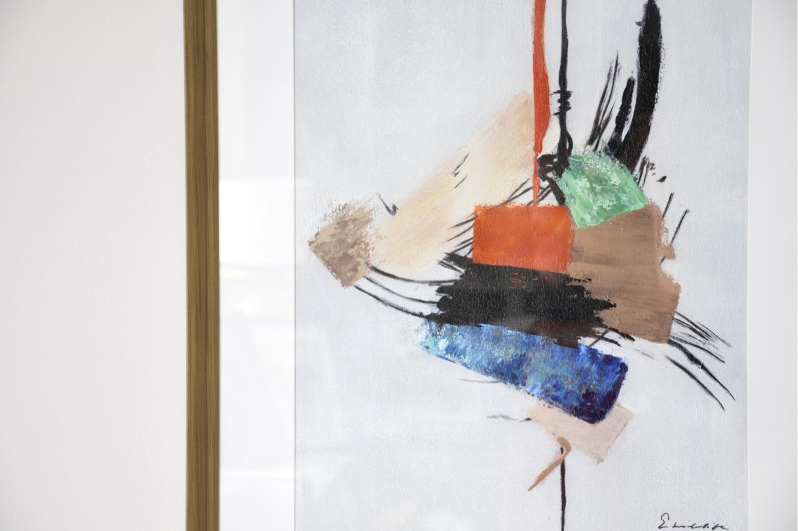 CUADRO ABSTRACTO TRAZOS N.9