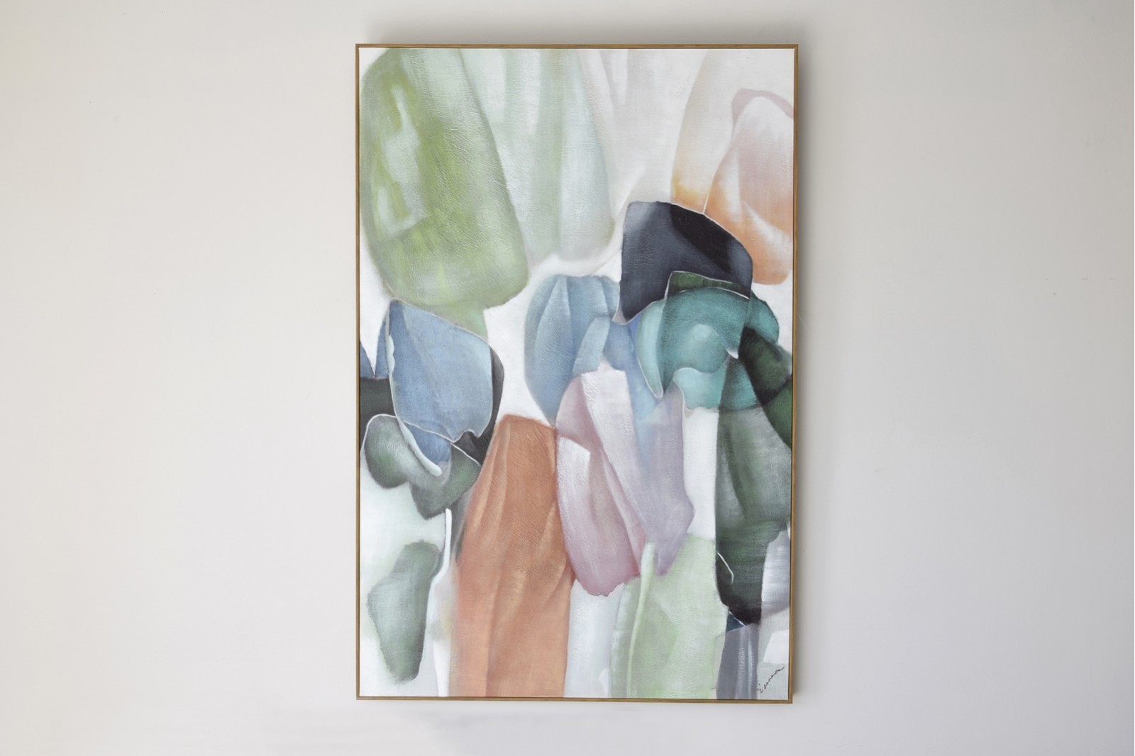 CUADRO ABSTRACTO ALEGRA N.3 CON MARCO