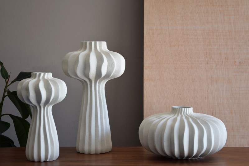 CENTRE DE TABLE EN CERAMIQUE. COLLECTION SECUOYA | VP Interiorismo