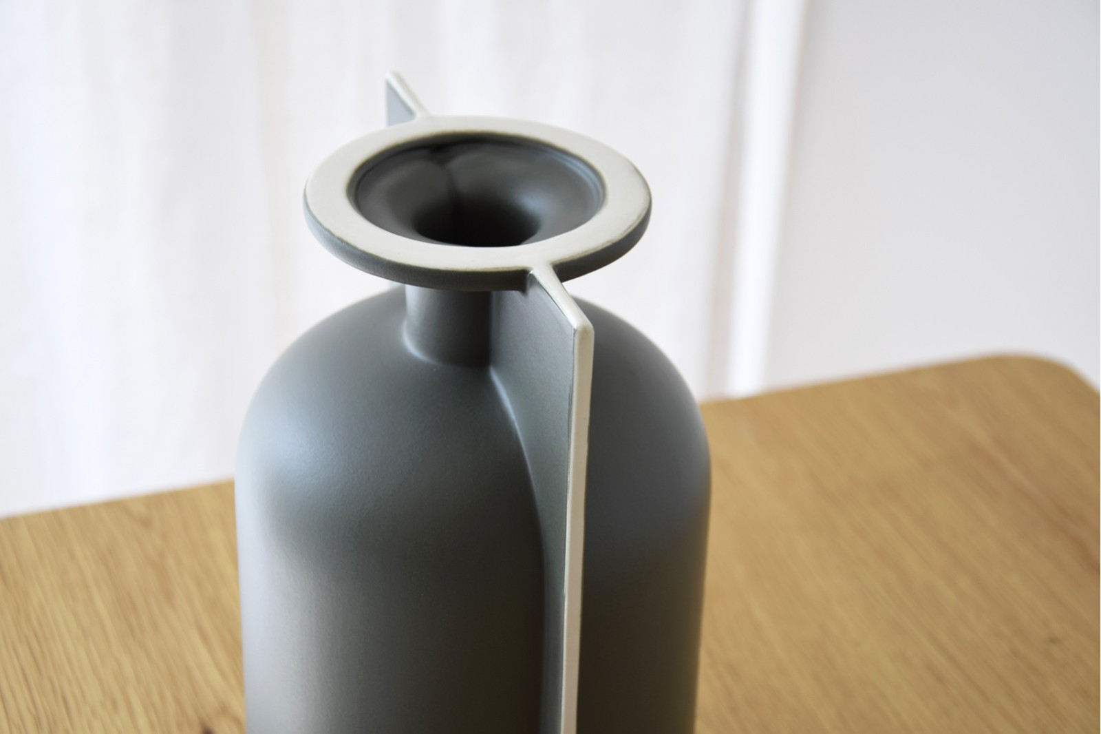 JARRON CERAMICA COLECCION LAGO. MEDIANO