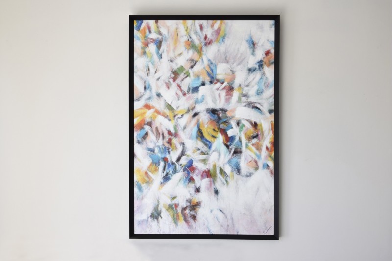 PAINTING ABSTRACTION IN COLOR N.1 | VP Interiorismo