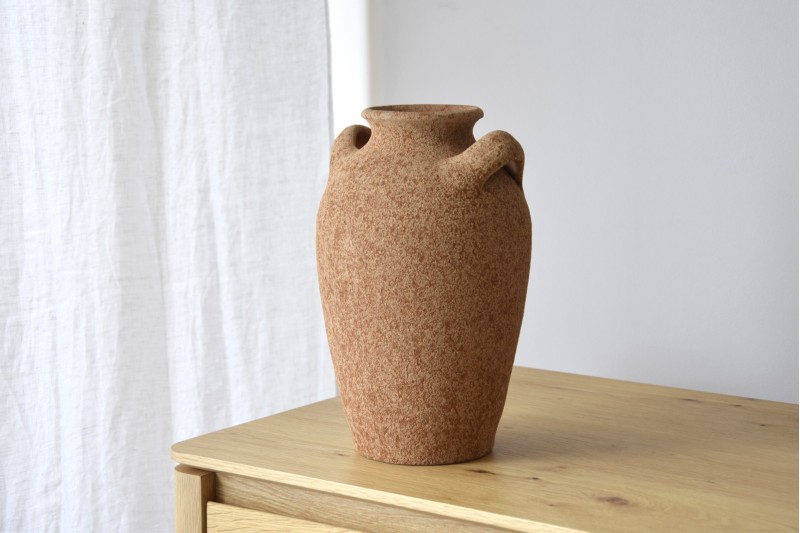 JARRON CERAMICA. COLECCION ARA.TERRACOTA