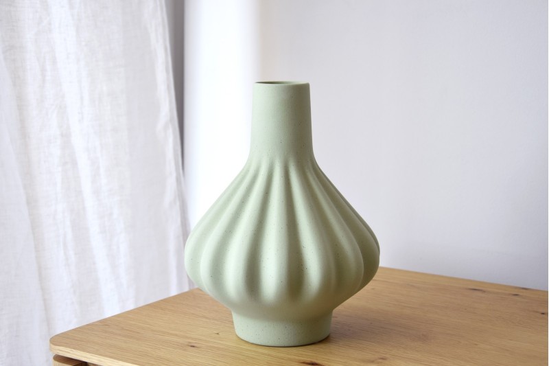 CERAMIC VASE - BELLOWS-. GREEN TECTURE | VP Interiorismo
