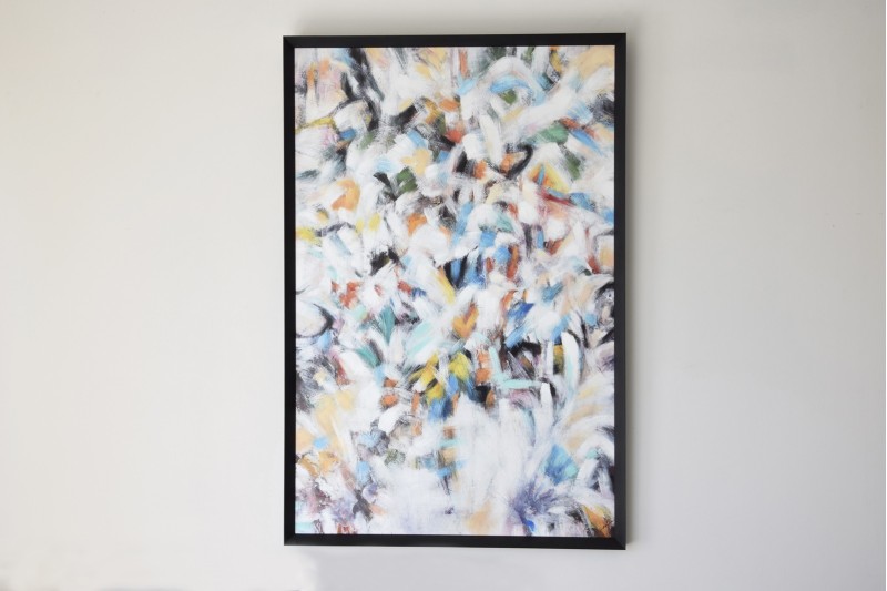 PAINTING ABSTRACTION IN COLOR N.2. | VP Interiorismo