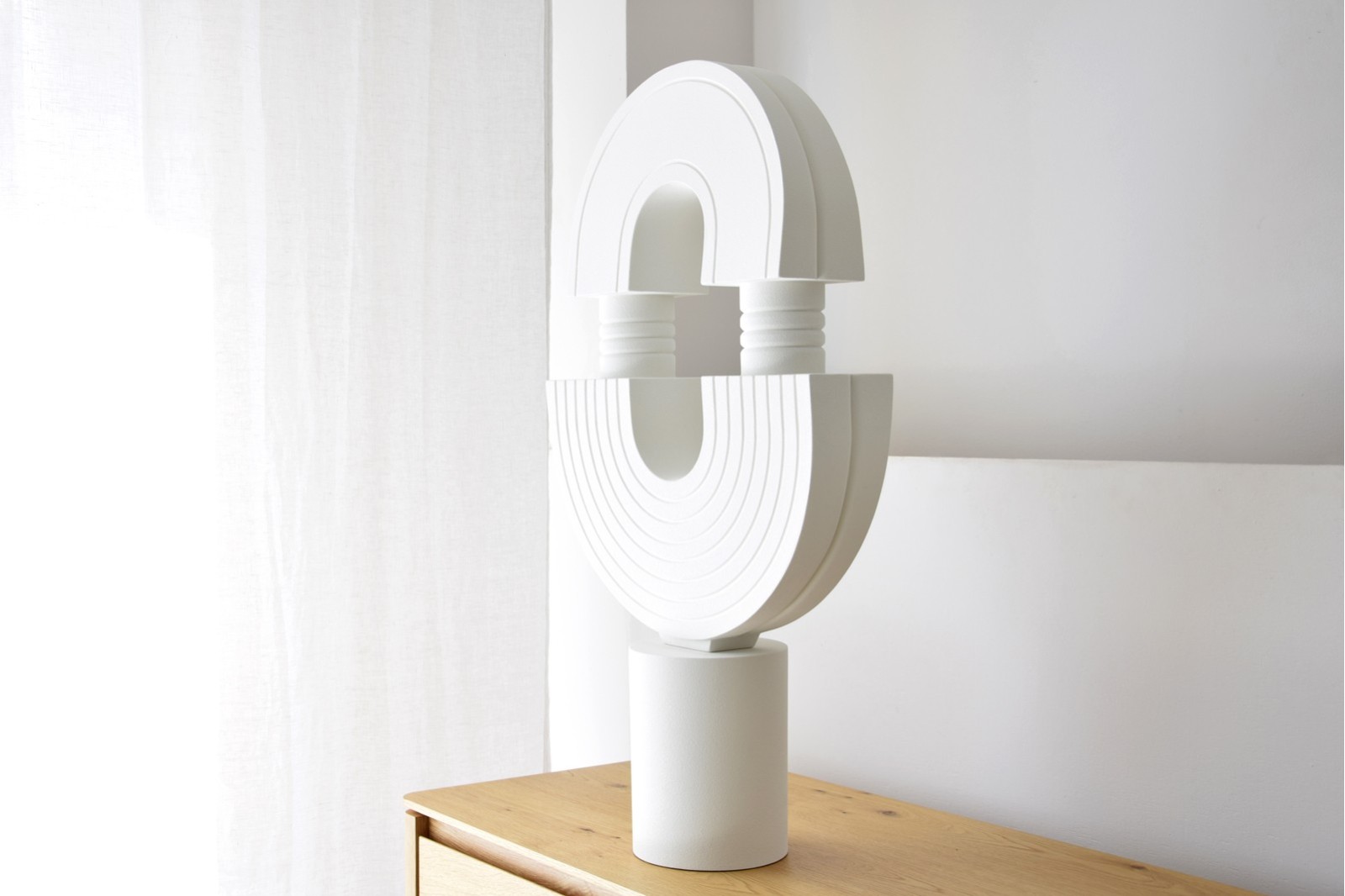 COLECCION EGIPTO. CERAMICA BLANCO ALTO