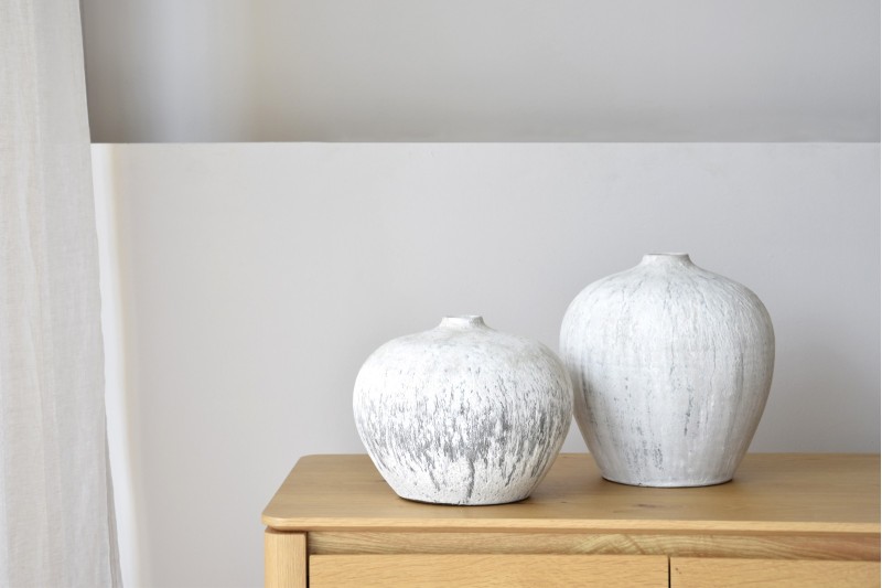 COLECCIÓN CERES: JARRONES CERÁMICA RÚSTICA