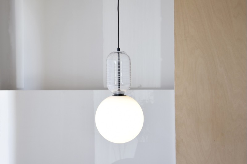 CEILING LAMP GLASS BALL. LED | VP Interiorismo