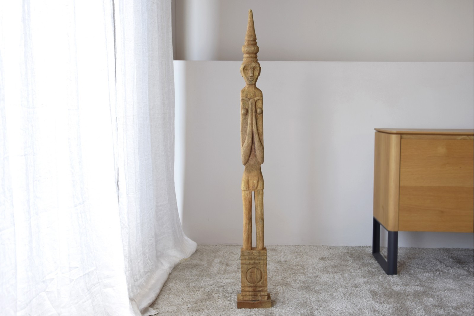 COLECCIÓN ICONO: ESCULTURAS MADERA NATURAL