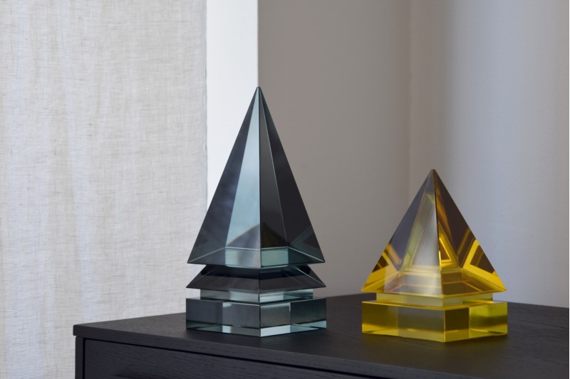 COLLECTION PYRAMIDE : CRISTAL JAUNE VERT | VP Interiorismo