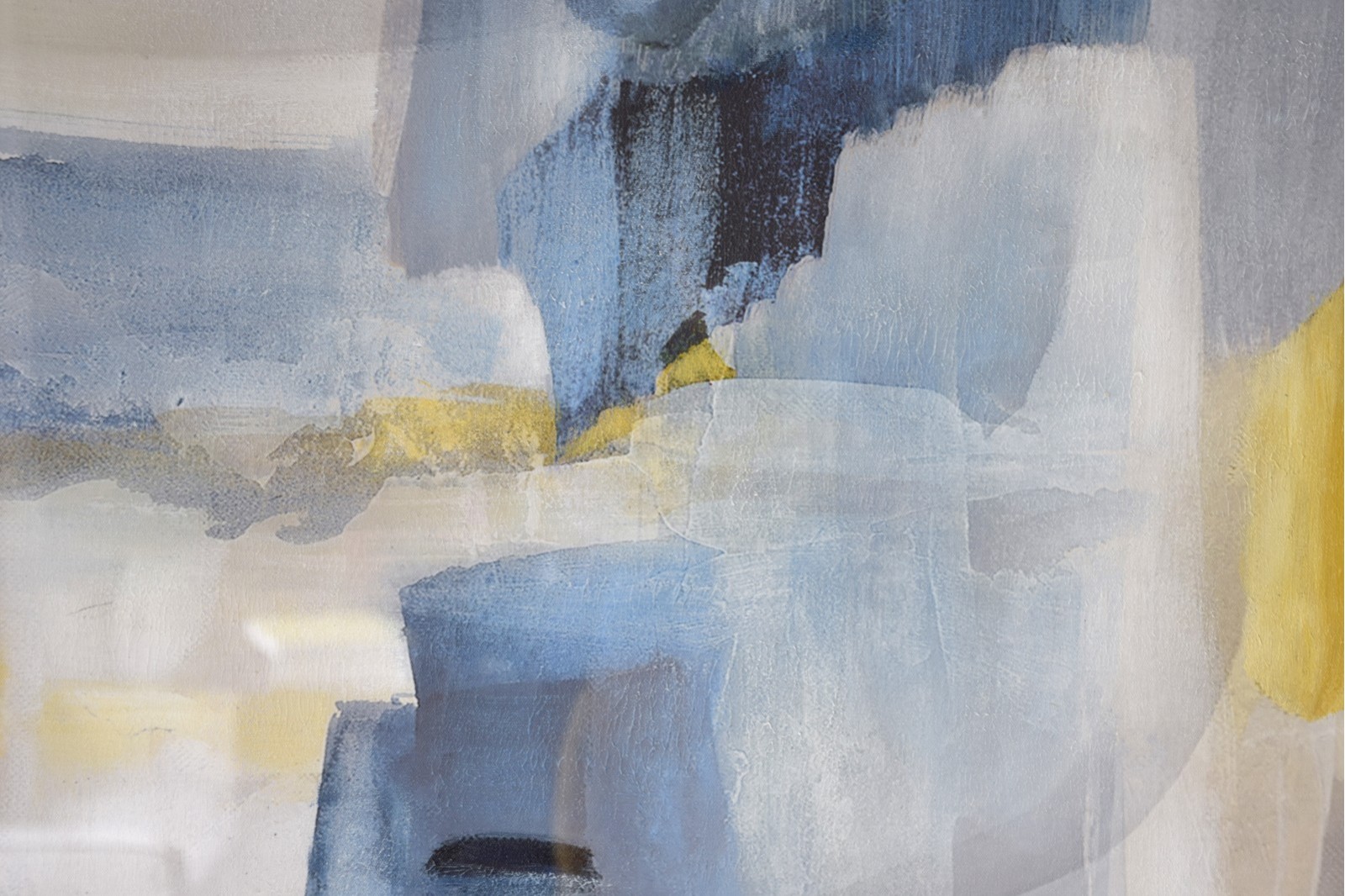 CUADRO ABSTRACTO AZUL N1. CRISTAL