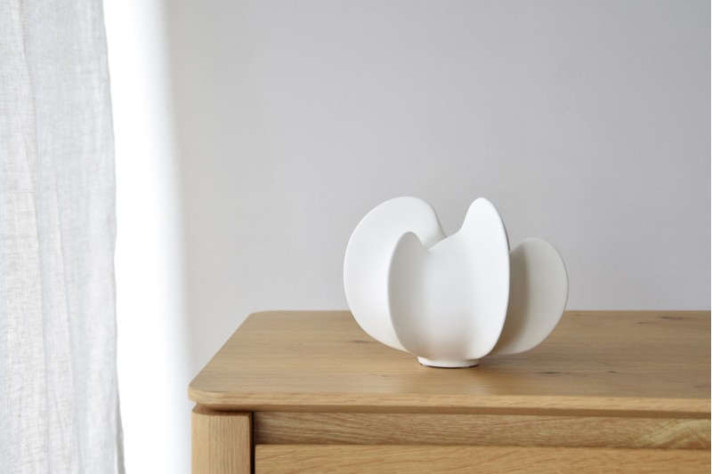 CORAL CERAMIC BALL. WHITE. SMALL | VP Interiorismo