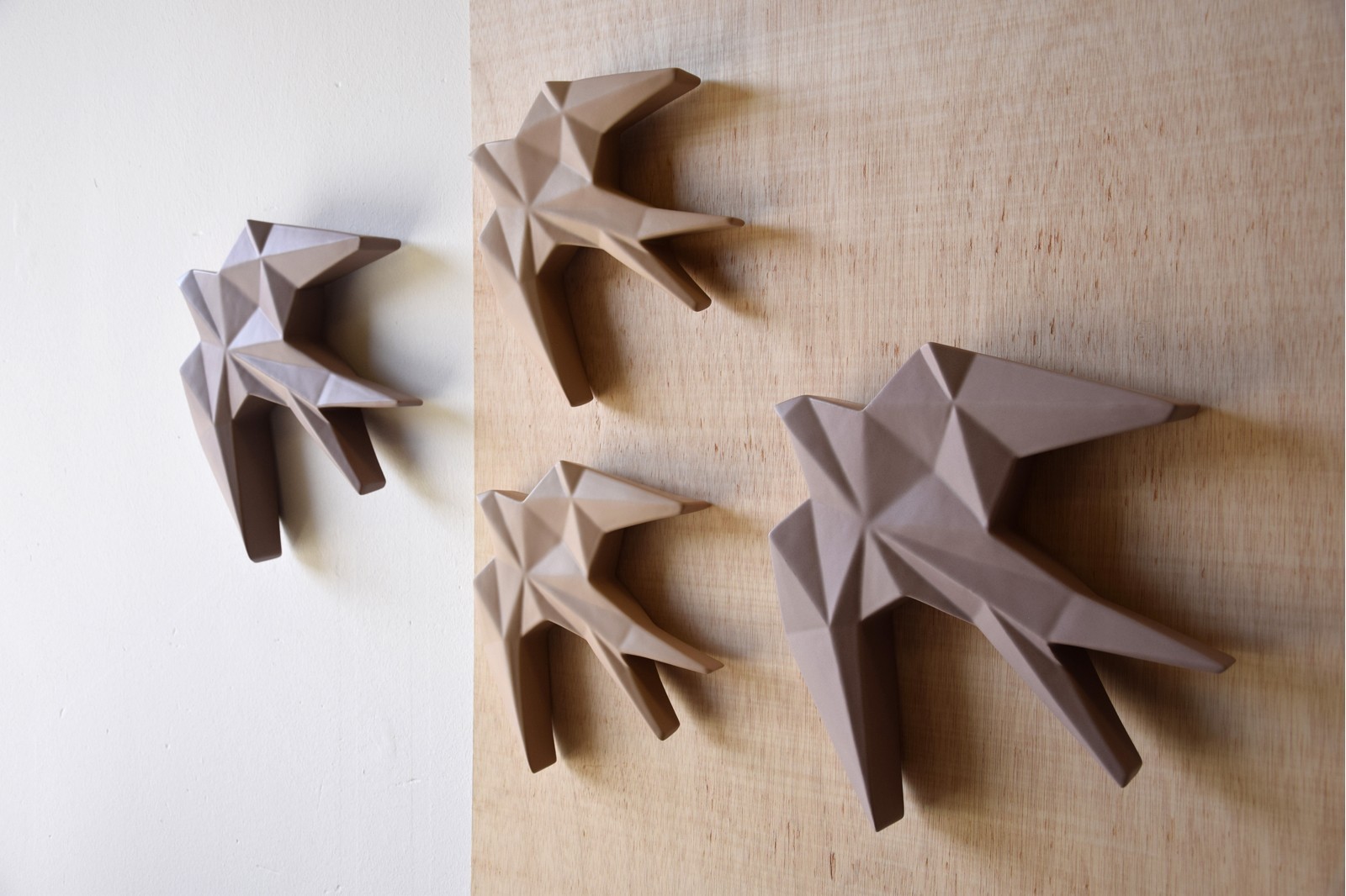 ANDURINA PARED CERAMICA. NUDE  PEQUENA