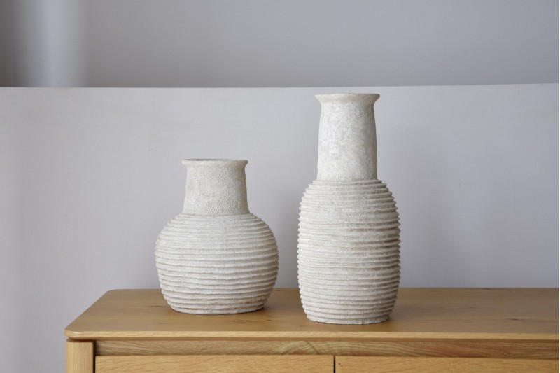 COLLECTION MITU: VASES EN CÉRAMIQUE| VP Interiorismo