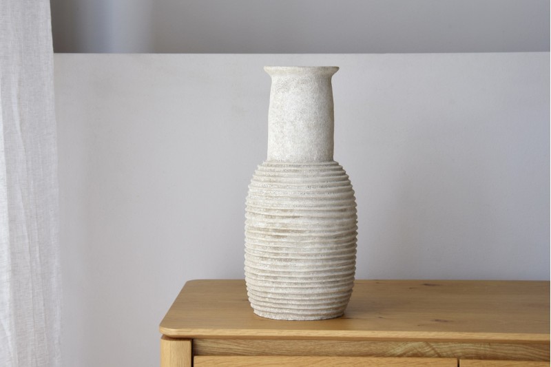 JARRON CERAMICA COL MITU. ARENA. ALTO