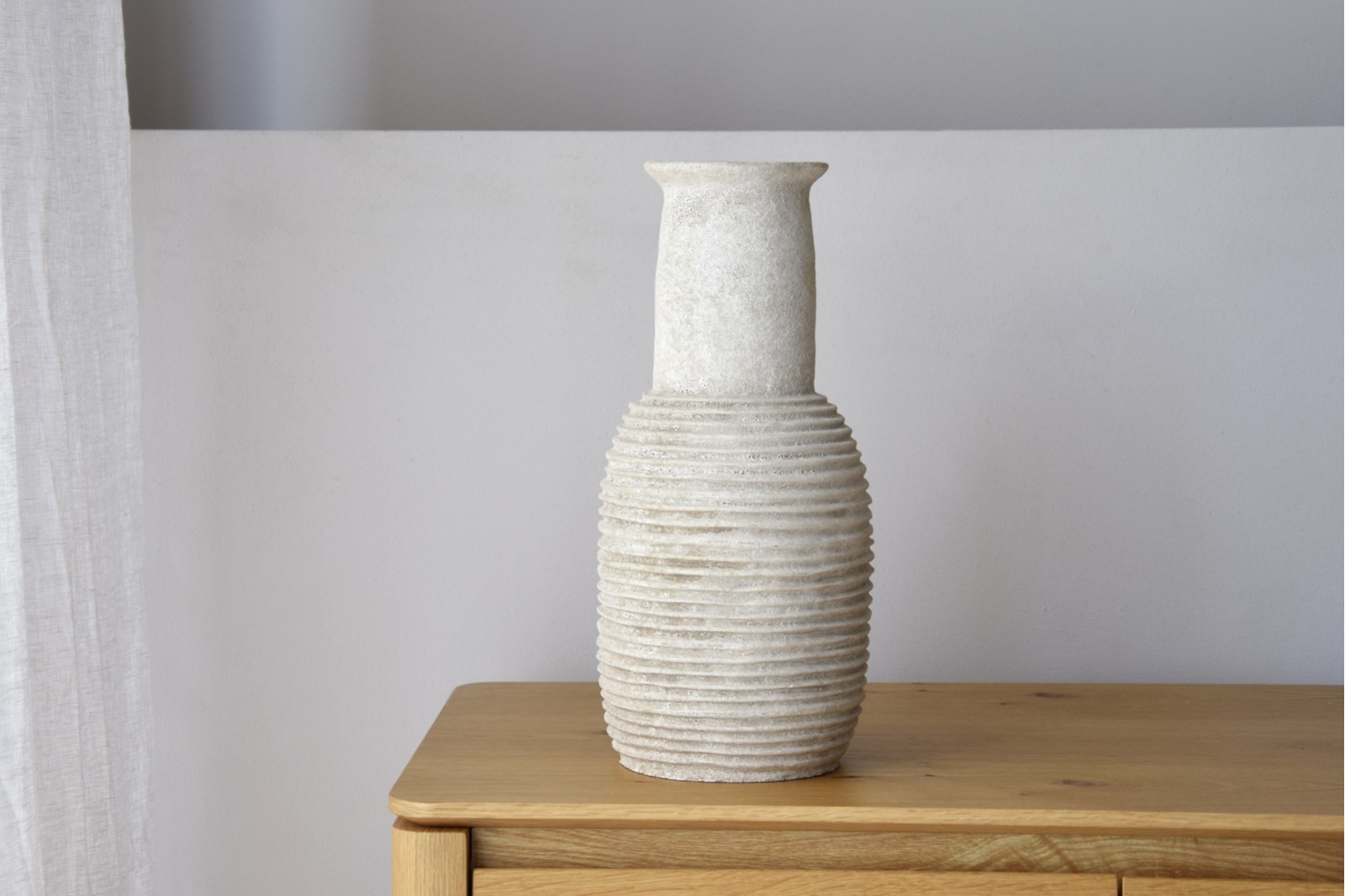 JARRON CERAMICA COL MITU. ARENA. ALTO