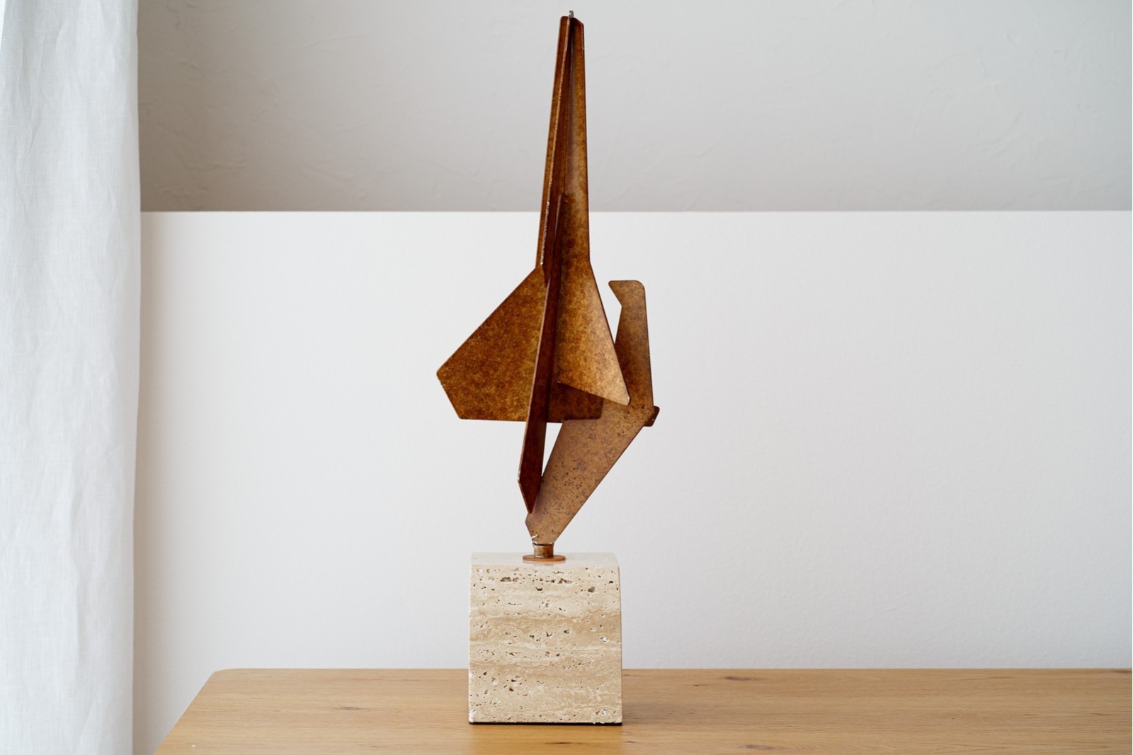 ESCULTURA ABSTRACCIÓN N1. METAL ÓXIDO