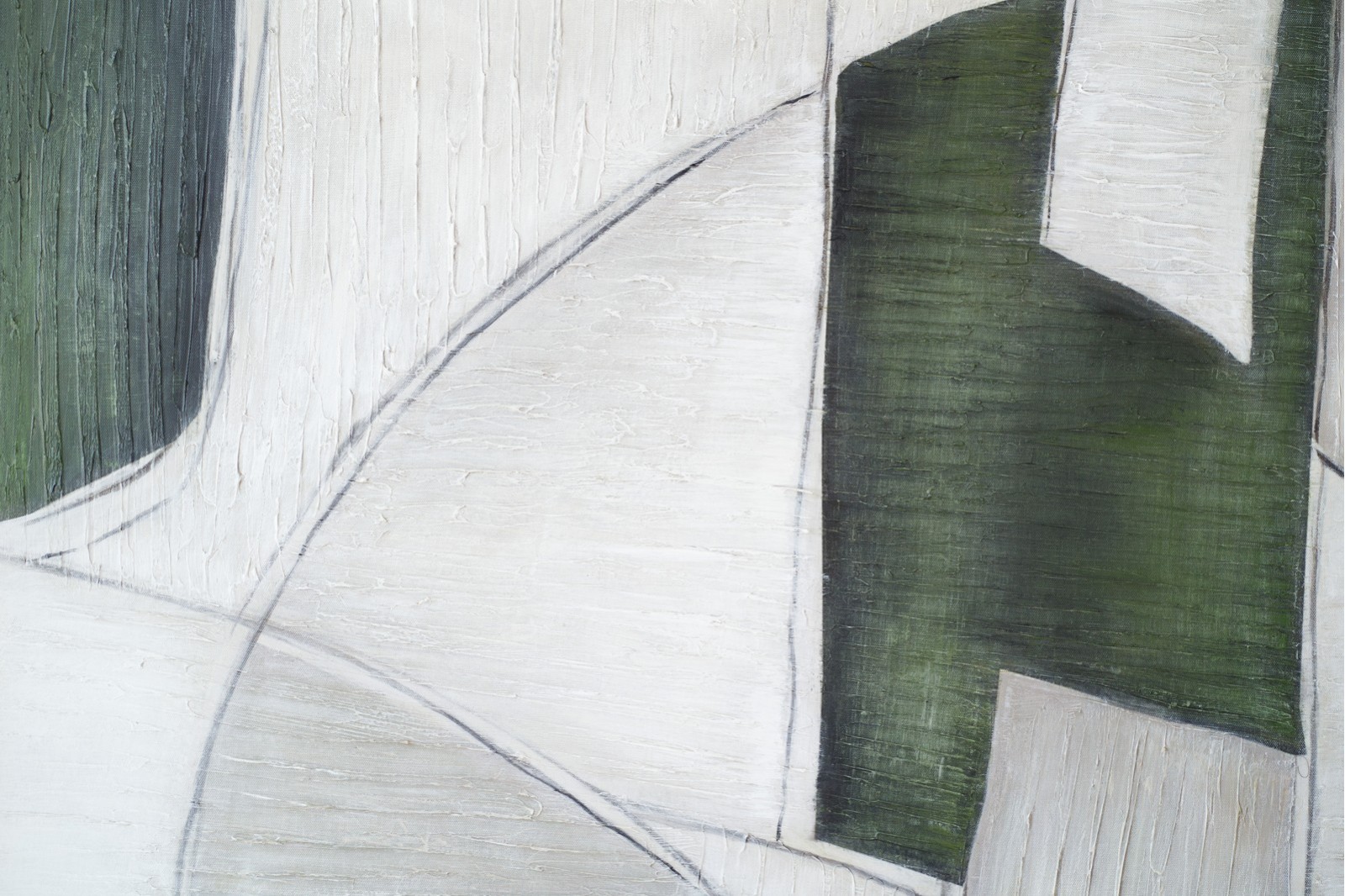 CUADRO ABSTRACCION EN VERDE Y GRIS N2