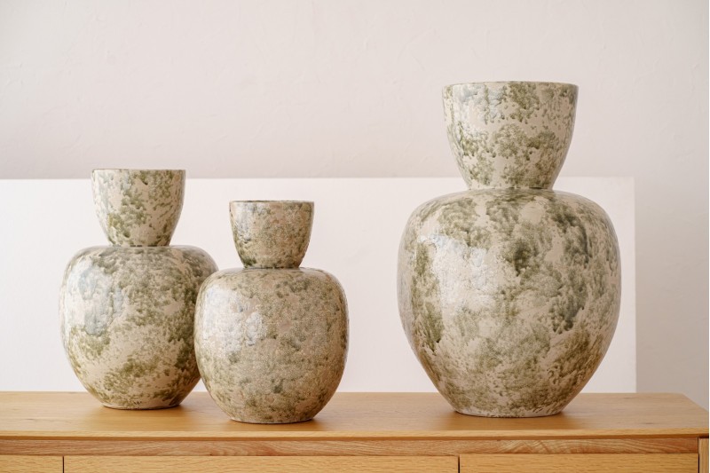 MOSS COLLECTION: CERAMIC VASES | VP Interiorismo
