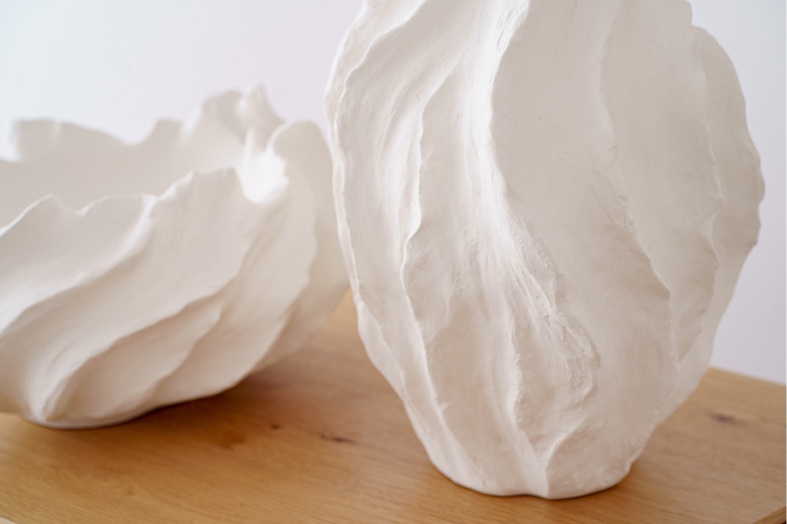 JARRON CERAMICA NOVA. BLANCO. BAJO