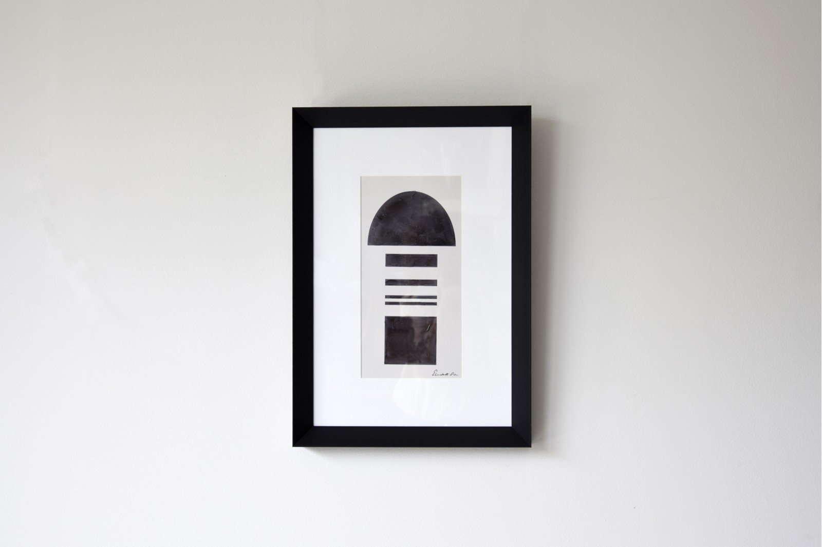 CUADRO ABSTRACTO GEOMETRIA N.1