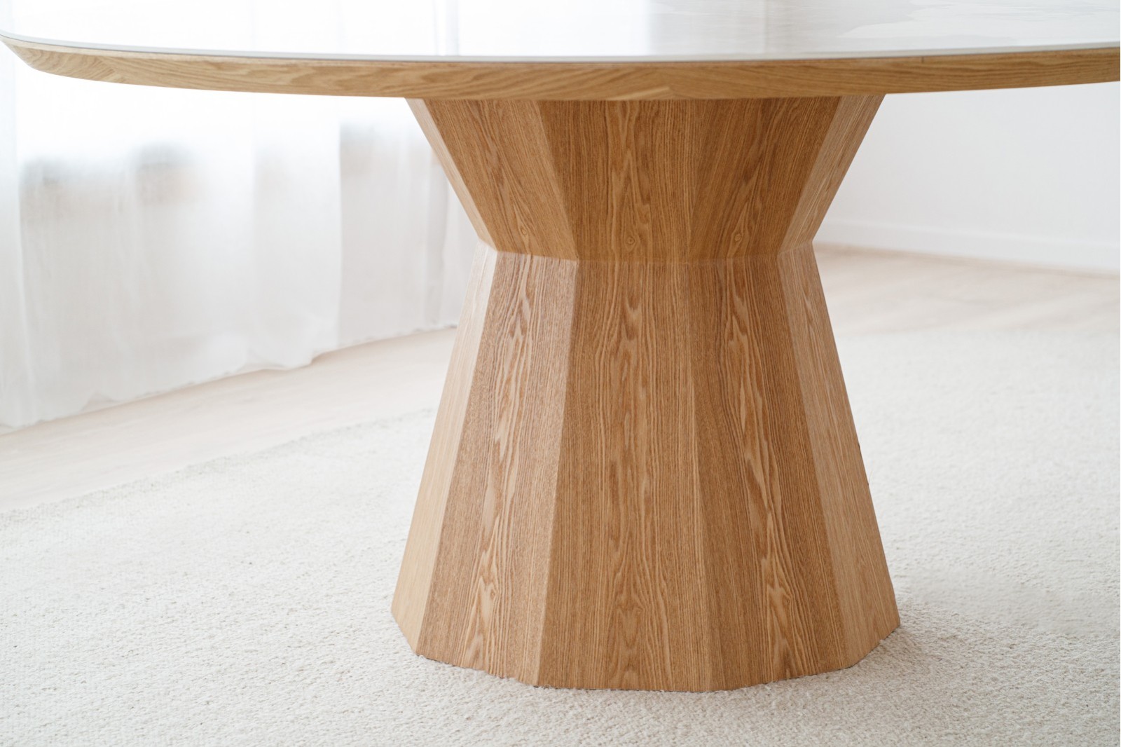 MESA COMEDOR NAT.CERÁMICO Y FRESNO