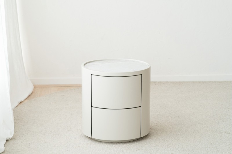 TABLE D-APPOINT N.92. GRIS. PLATEAU EN CERAMIQUE B | VP Interiorismo