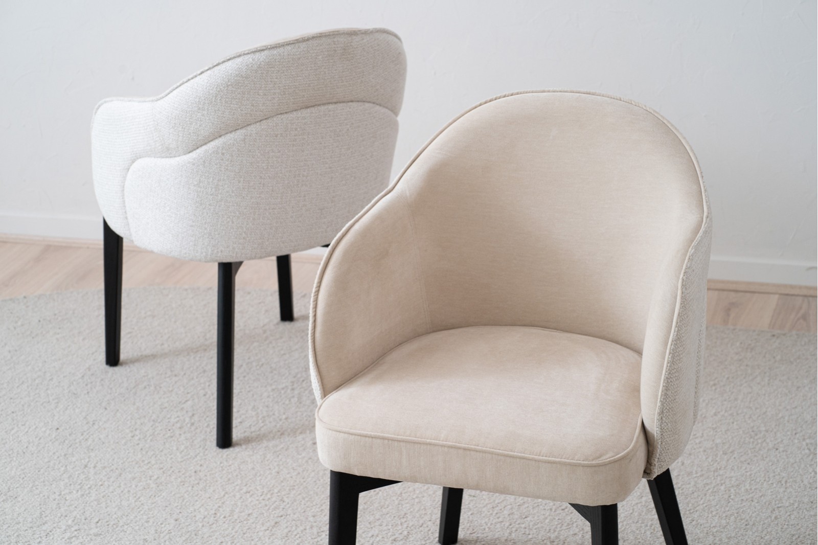 SET 2 SILLAS COMEDOR ROMA. MARFIL