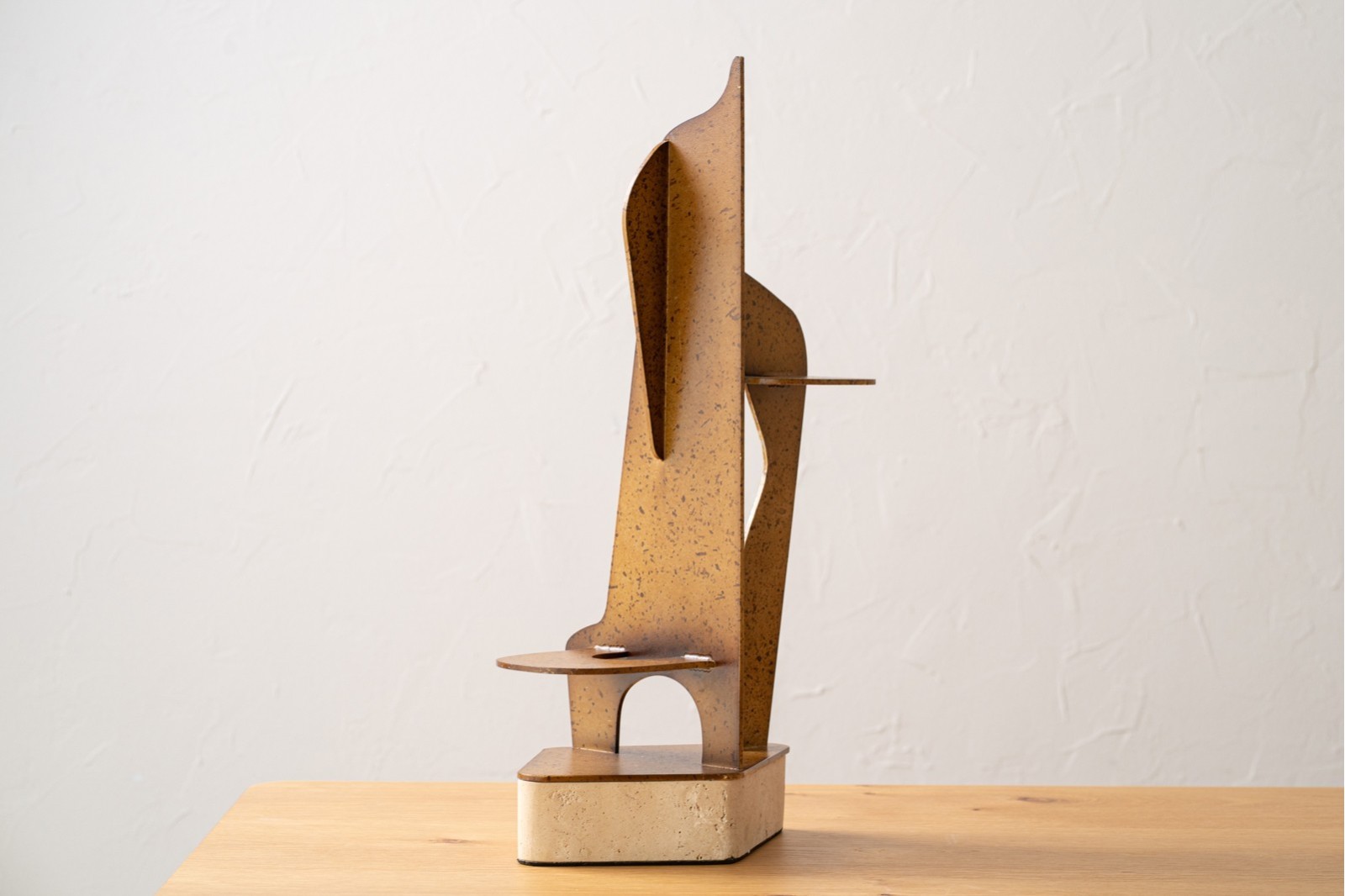 ESCULTURA ABSTRACTA N4. METAL OXIDO