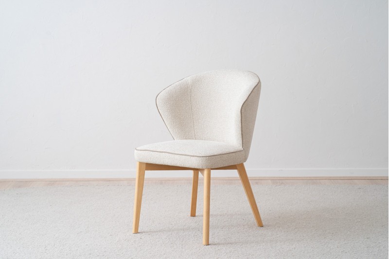 SET 2 CHAIRS EVA.IVORY. TAUPE | VP Interiorismo