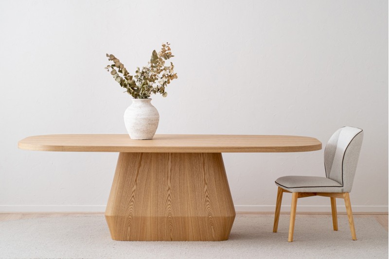 GRANDE TABLE  A MANGER. FRENE NATUREL | VP Interiorismo