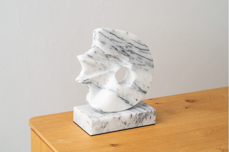 SCULPTURE EN MARBRE MER N2 | VP Interiorismo